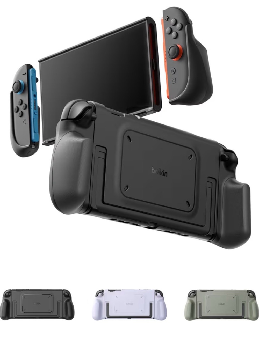belkin Black Nintendo Switch Comfort Grip Case